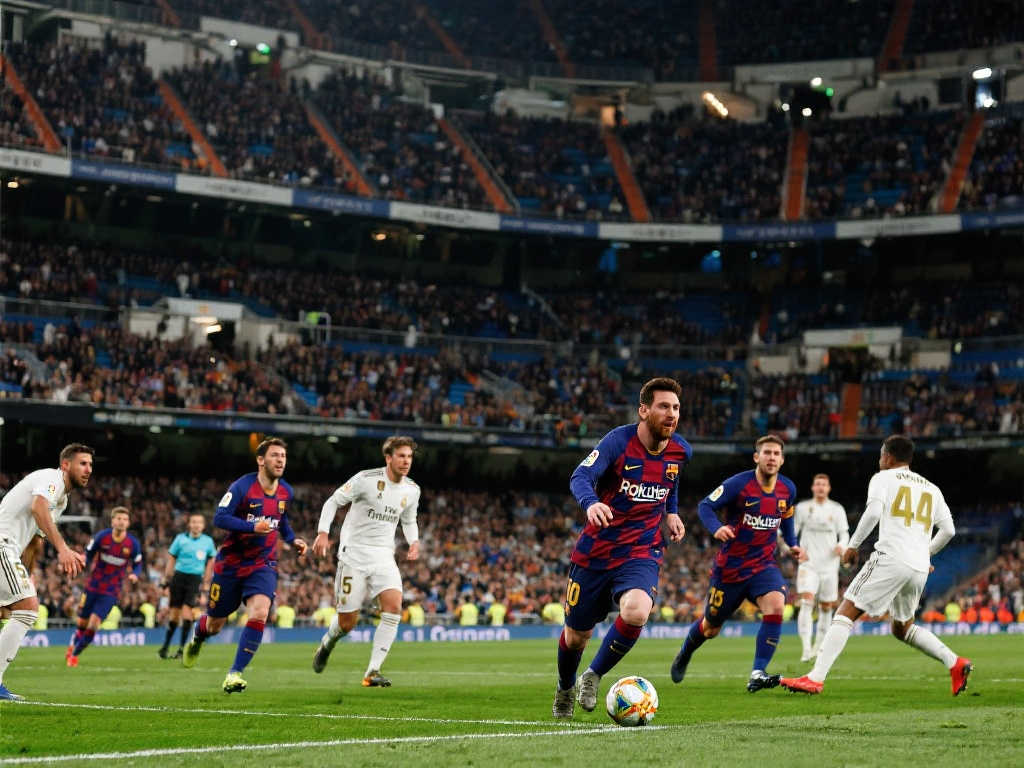 巴萨客场狂胜皇马4-0,完爆宿敌! 巴萨客场狂胜皇马4-0,完爆宿敌!